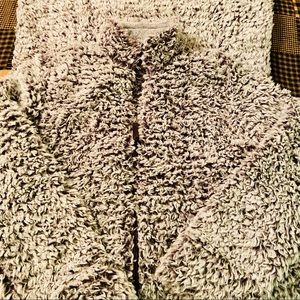 Sherpa Zip Robe Size S/M